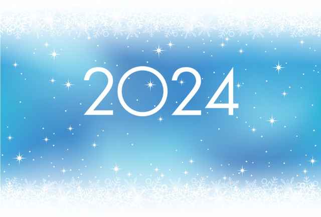 Ευχές για το νέο έτος και την Πρωτοχρονιά 2024.